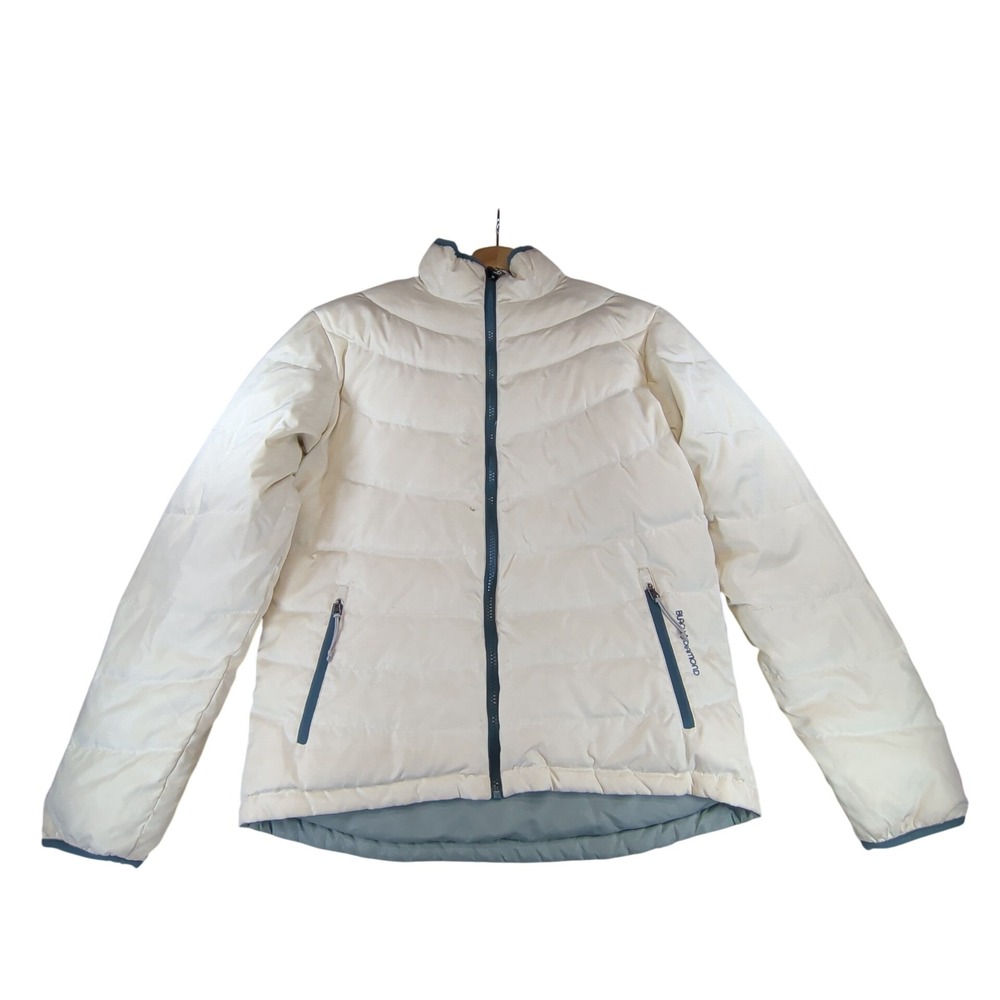 Black Diamond Reversible Down Puffer Jacket Blue White Mens Medium Gorpcore - Picture 3 of 11